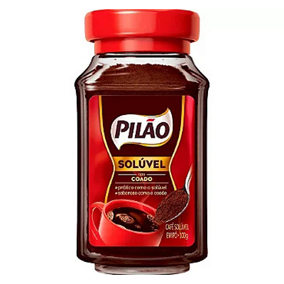 Café Solúvel Pilão vd 100g