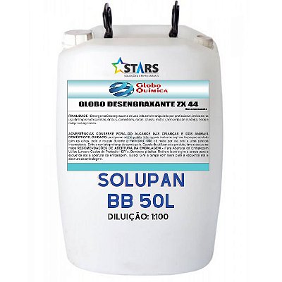 Desengraxante Zx44 Solupan 50L 1:100 - Globo Química