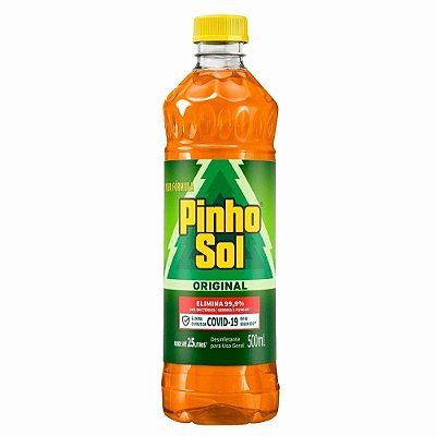 Desinfetante Pinho Sol 500ml Tradicional