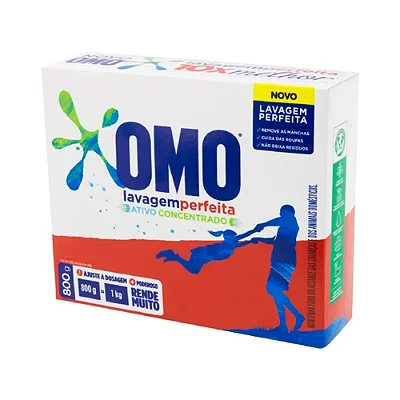 Sabão em Pó Lavagem Perfeita 800g - Omo