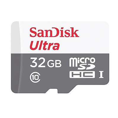 Cartão de Memória SanDisk Ultra Classe 10 32GB com Adaptador