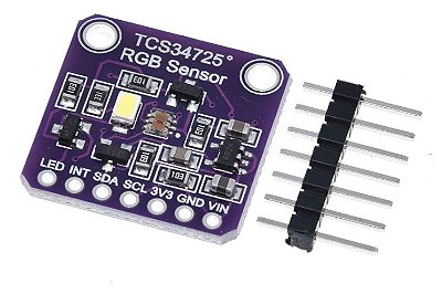 Sensor de Cor RGB TCS34725