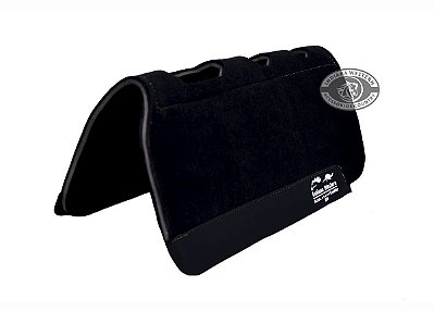 Manta de Feltro com Neoprene para Tambor Quadrada Preto