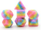 Kit de Dados - Layered 4 Colours (Pink/Yellow/Blue/Purple) - 16mm - Importado