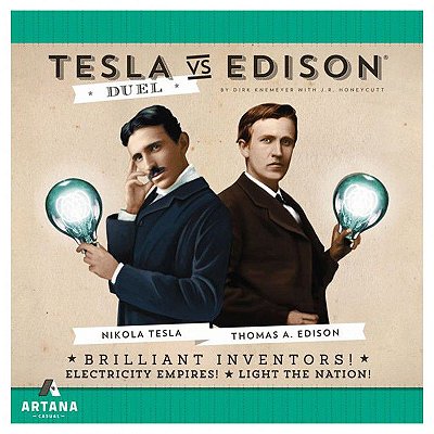 Tesla vs Edison Duel - Boardgame - Importado