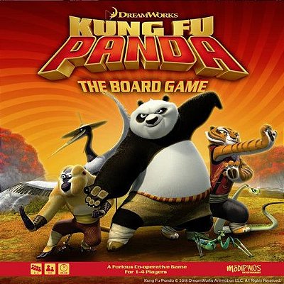 Kung Fu Panda Board Game - Importado
