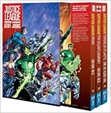Justice League by Geoff Johns Box Set Vol. 1 Paperback - Importado