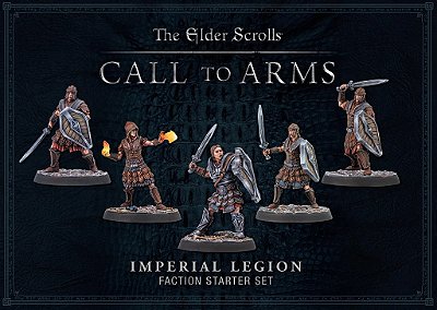 Elder Scrolls Call To Arms - Imperial Legion Hard Plastic Faction Starter - Importado
