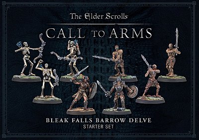 The Elder Scrolls Bleak Falls Barrow Hard Plastic Delve Set - Importado