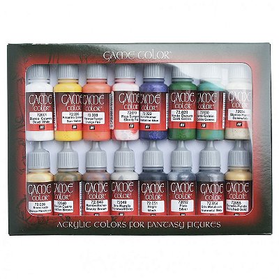 Game Color : Introductory Paint Set (16) - Importado