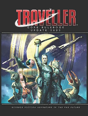 TRAVELLER CORE RULEBOOK UPDATE 2022 - Importado