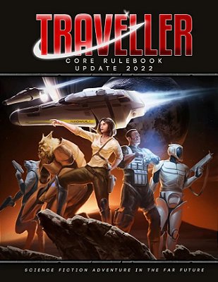 TRAVELLER CORE RULEBOOK UPDATE 2022 - Importado