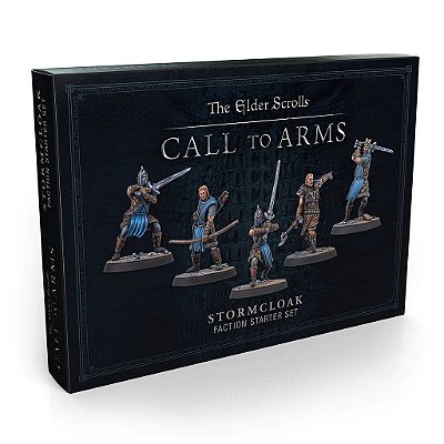 The Elder Scrolls Call To Arms Stormcloak Resin Faction Starter Set - Importado