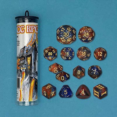 DCC RPG Dice – Eldritch Ruin Fragments - Importado