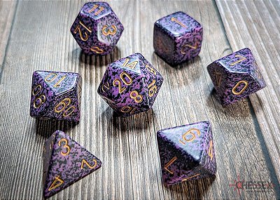Kit de Dados - Speckled® Polyhedral Hurricane™ 7-Die Set - Importado