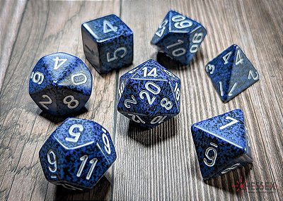 Kit de Dados - Speckled® Polyhedral Stealth™ 7-Die Set - Importado