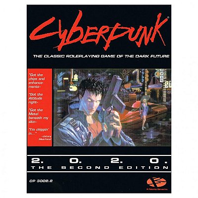 Cyberpunk 2020 - Core Rulebook - Classic Old Version - Importado