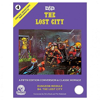 D&D 5E: Original Adventures Reincarnated #4: The Lost City - Importado