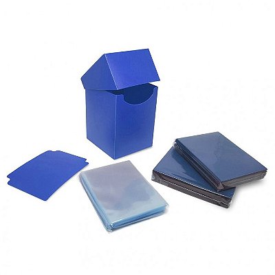 Deck Protector: Deck Guard: Elite2: Combo Blue(100) - Importado