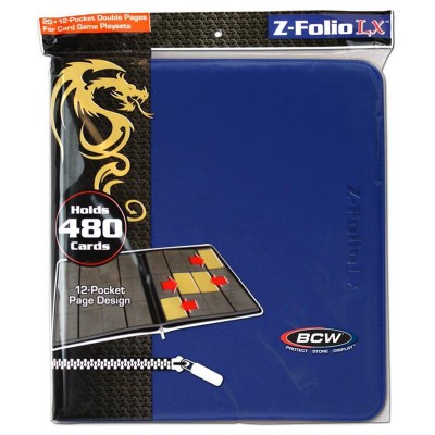 Binder: 12pkt: Zipper Folio: LX Blue - Importado