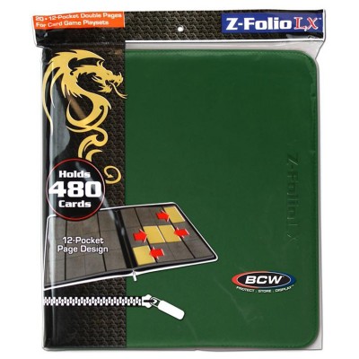 Binder: 12pkt: Zipper Folio: LX Green - Importado