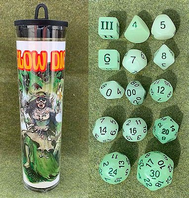 DCC Glow Dice – Chaotic Wizard - Importado