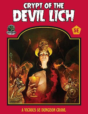 The Crypt of the Devil Lich – 5E Edition - Importado