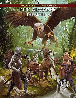 Castles & Crusades NPC Almanac The Register - Importado