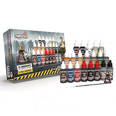 Zombicide 2nd Edition Paint Set - Importado