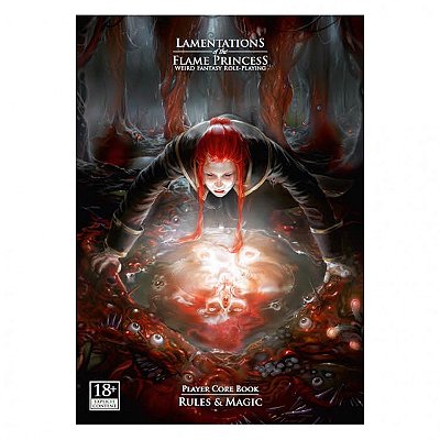 Lamentations of the Flame Princess: Weird Fantasy RPG Rules & Magic - Importado
