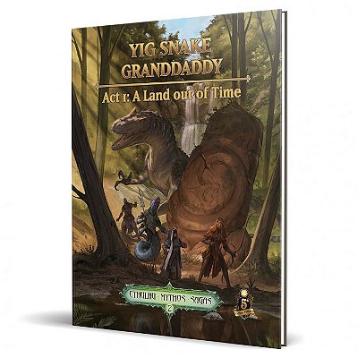 D&D 5E: Sandy Petersen Cthulhu Mythos: Yig Snake Grandaddy Act 1 - Importado