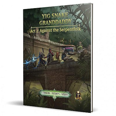 D&D 5E: Sandy Petersen Cthulhu Mythos: Yig Snake Grandaddy Act 2 - Importado