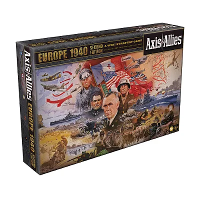 Axis & Allies: 1940 Europe 2nd Edition - Boardgame - Importado
