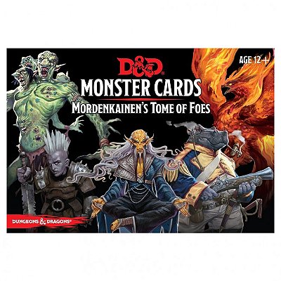 D&D Monster Cards: Mordenkainen's Deck - Importado