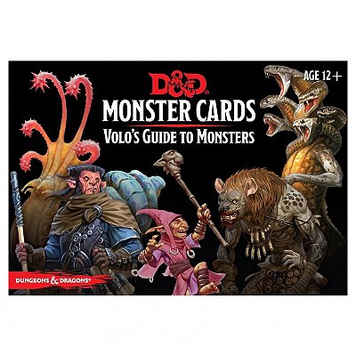 D&D Monster Cards: Volo's Guide Deck - Importado