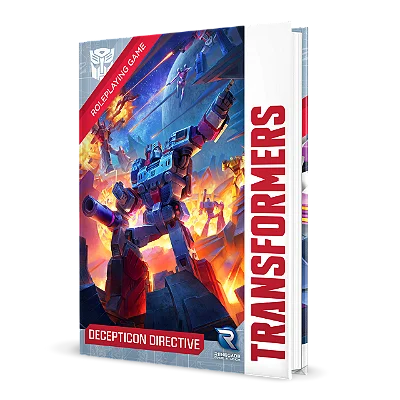 Transformers Roleplaying Game Decepticon Directive Sourcebook - Importado