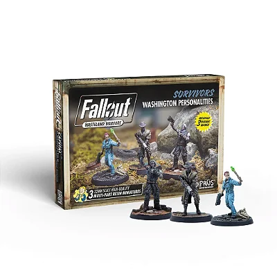 Fallout: Wasteland Warfare - Survivors: Washington Personalities - Importado