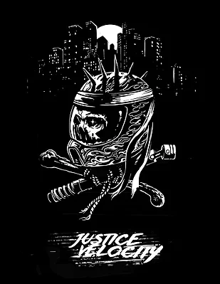 Justice Velocity RPG B&W Cover - Importado
