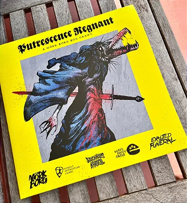 Mork Borg - PUTRESCENCE REGNANT - BLACK PHLEGM EDITION - Importado
