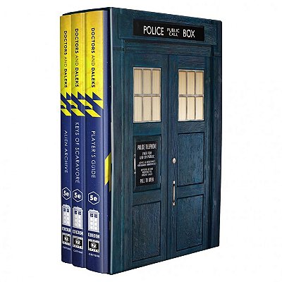 D&D 5E: Dr. Who RPG - Doctors and Daleks Collector´s Edition - Importado