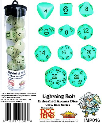 DCC Dice: Lightning Bolt - Importado
