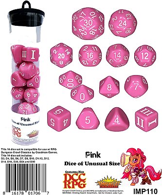 DCC Dice: Pink - Importado