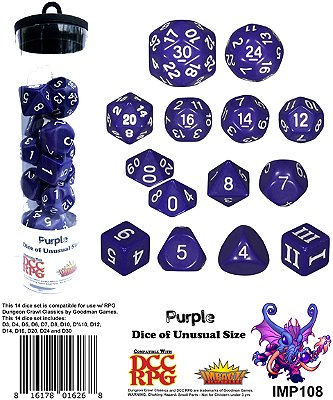 DCC Dice: Purple - Importado