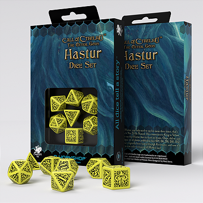 Call of Cthulhu The Outer Gods Hastur Dice Set - Importado