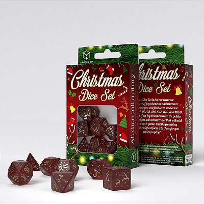 Christmas Dice Set 2022 edition - Importado