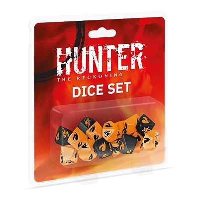 Hunter: The Reckoning 5th Edition Roleplaying Game Dice Set - Importado