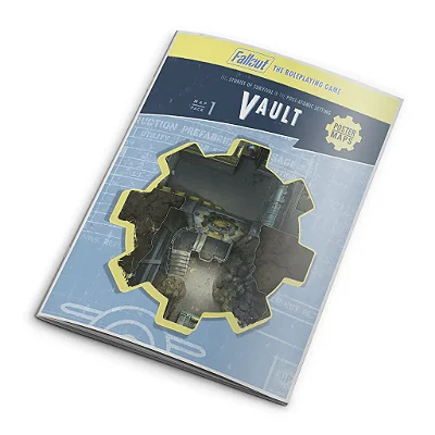 Fallout: The Roleplaying Game - Map Pack 1: Vault - Importado