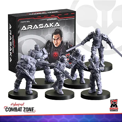 Cyberpunk Red Combat Zone: Arasaka Starter Gang - Importado