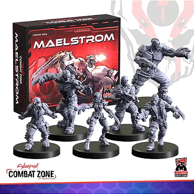 Cyberpunk Red Combat Zone: Maelstrom Starter Gang - Importado