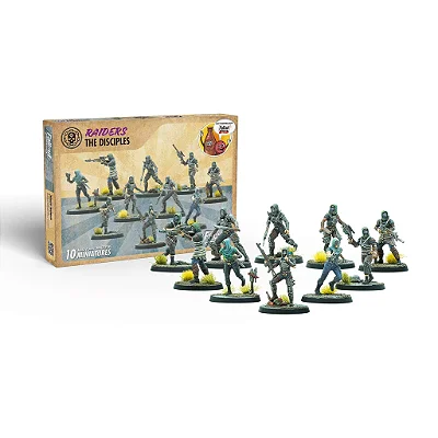 Fallout: Miniatures - Raiders: The Disciples - Importado
